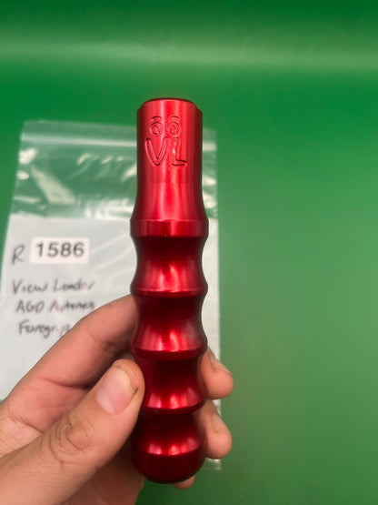 View Loader AGD Automag Paintball Marker Front Grip Red