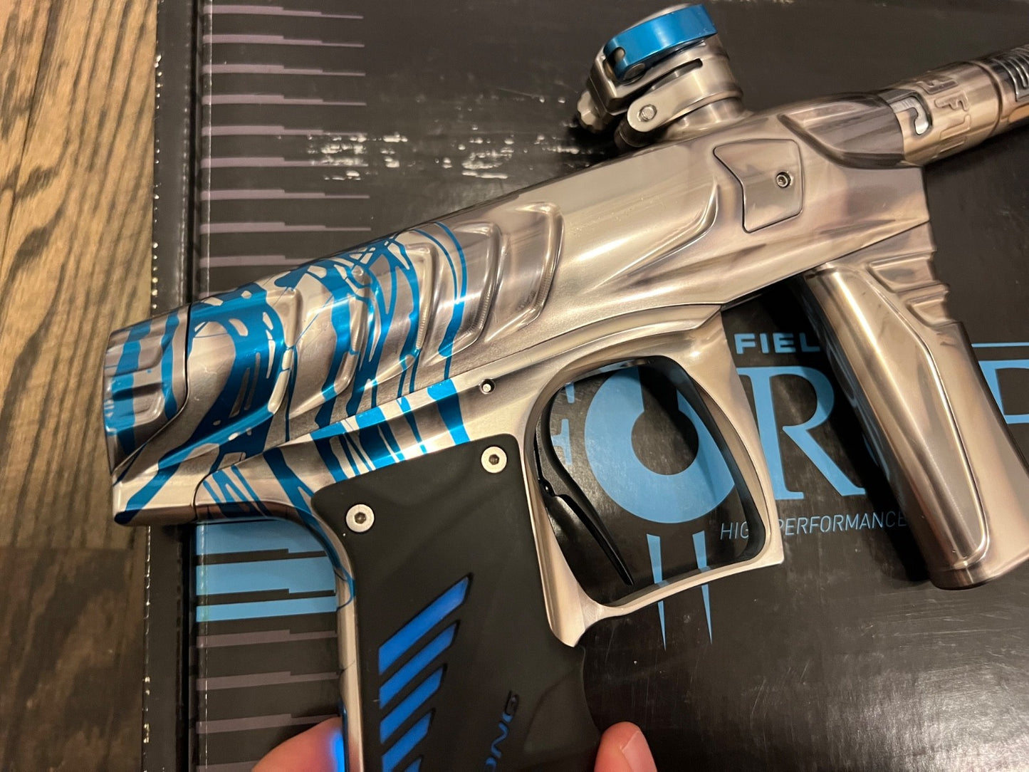 Tie Dye Fire Field One Force Paintball Marker