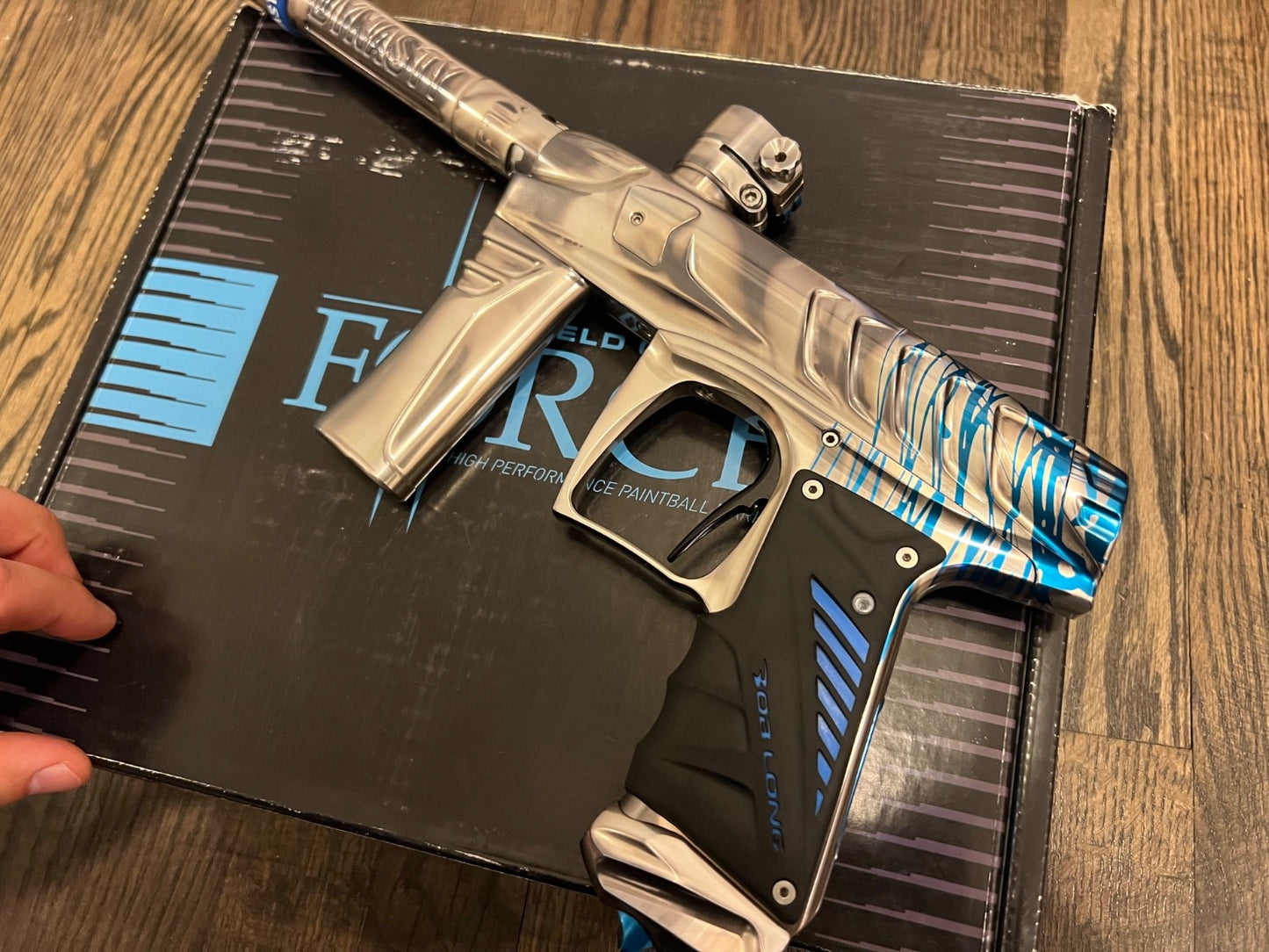 Tie Dye Fire Field One Force Paintball Marker