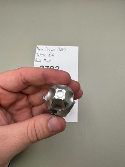 New Designs (NDZ) On/Off ASA Rail Mount