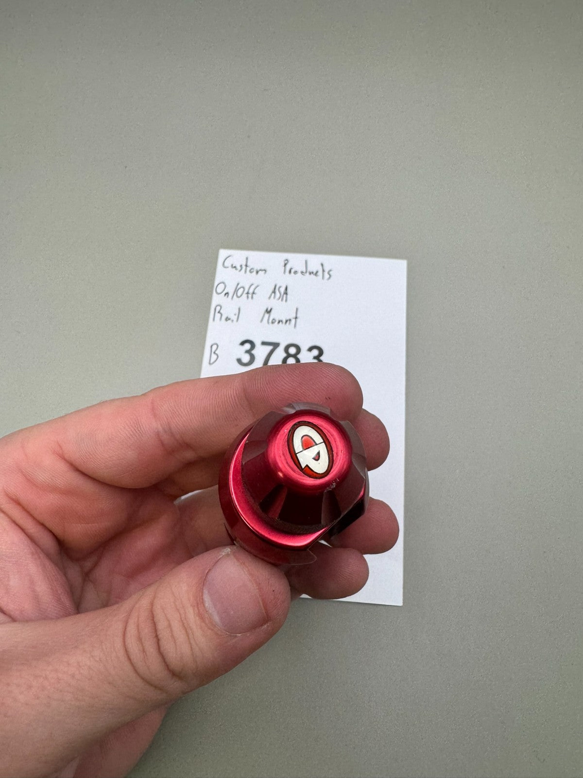 Custom Products On/Off ASA Rail Mount