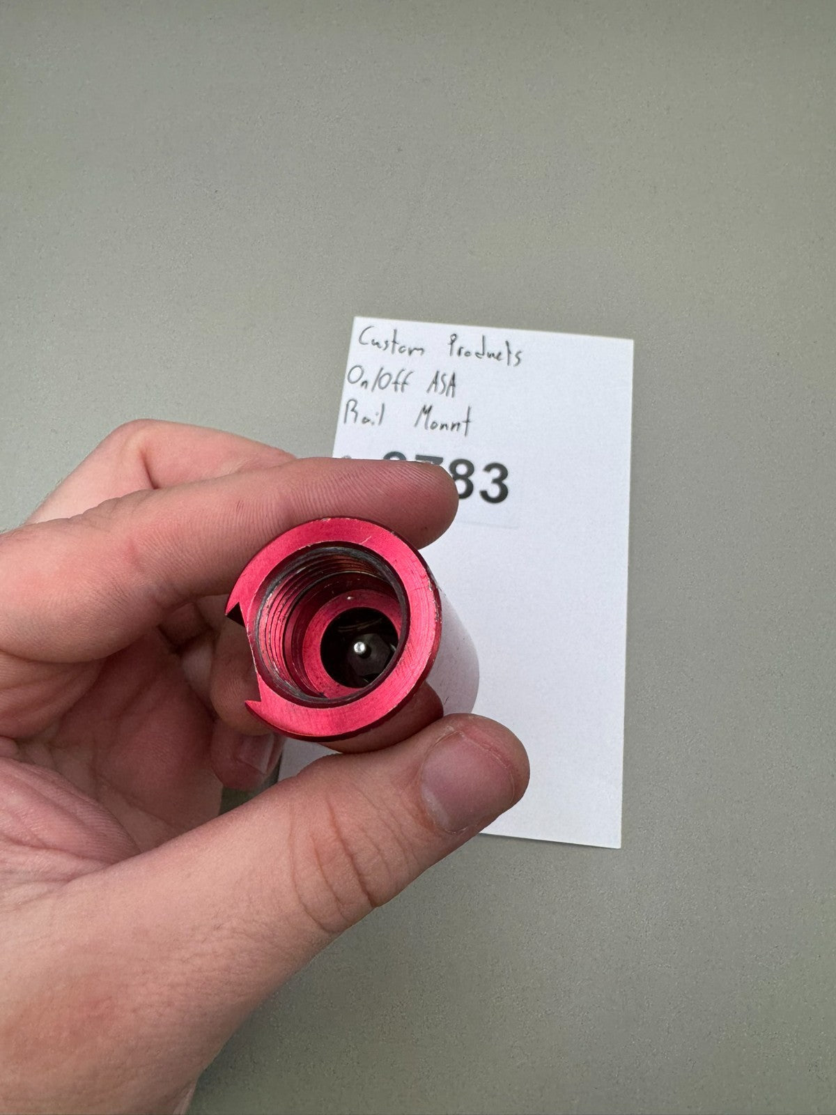 Custom Products On/Off ASA Rail Mount