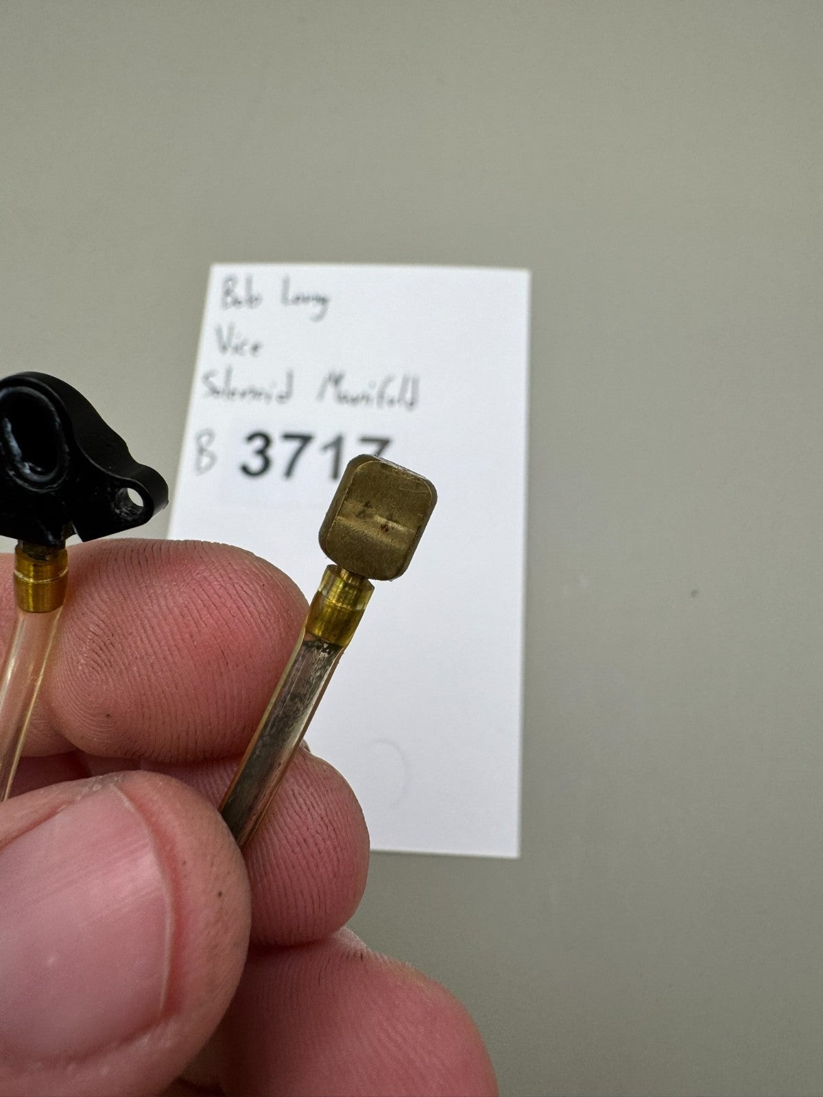 Bob Long Vice Solenoid Manifold