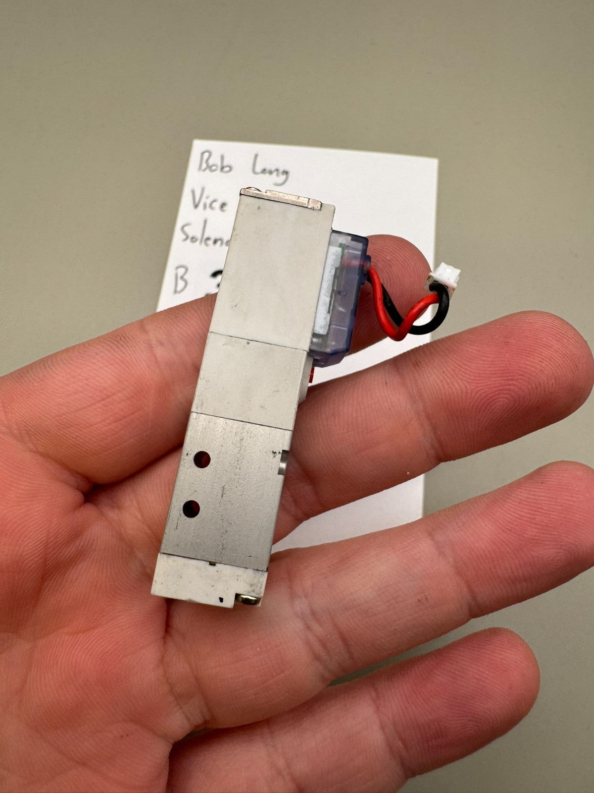 Bob Long Vice Solenoid