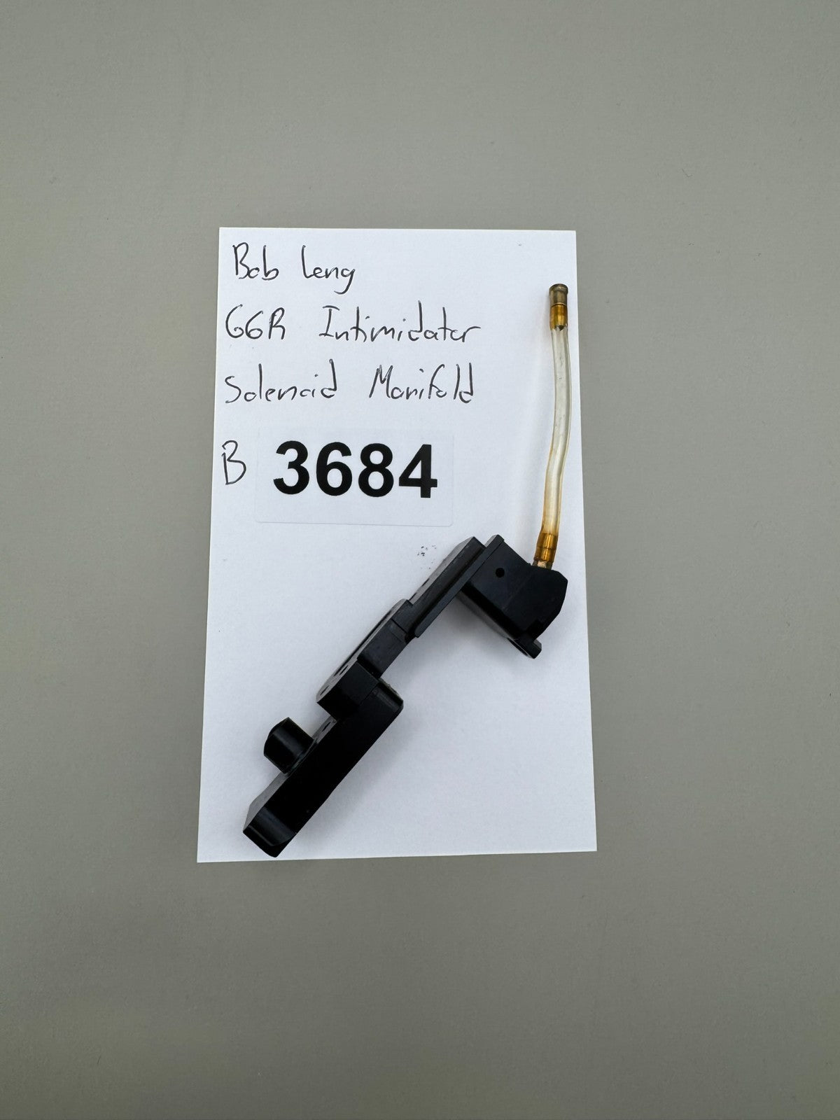 Bob Long G6R Intimidator Solenoid Manifold