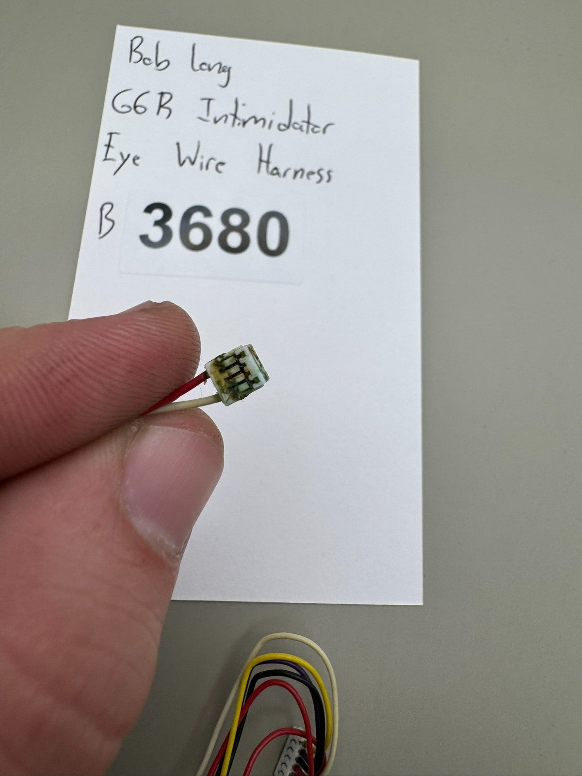 Bob Long G6R Intimidator Eye Wire Harness