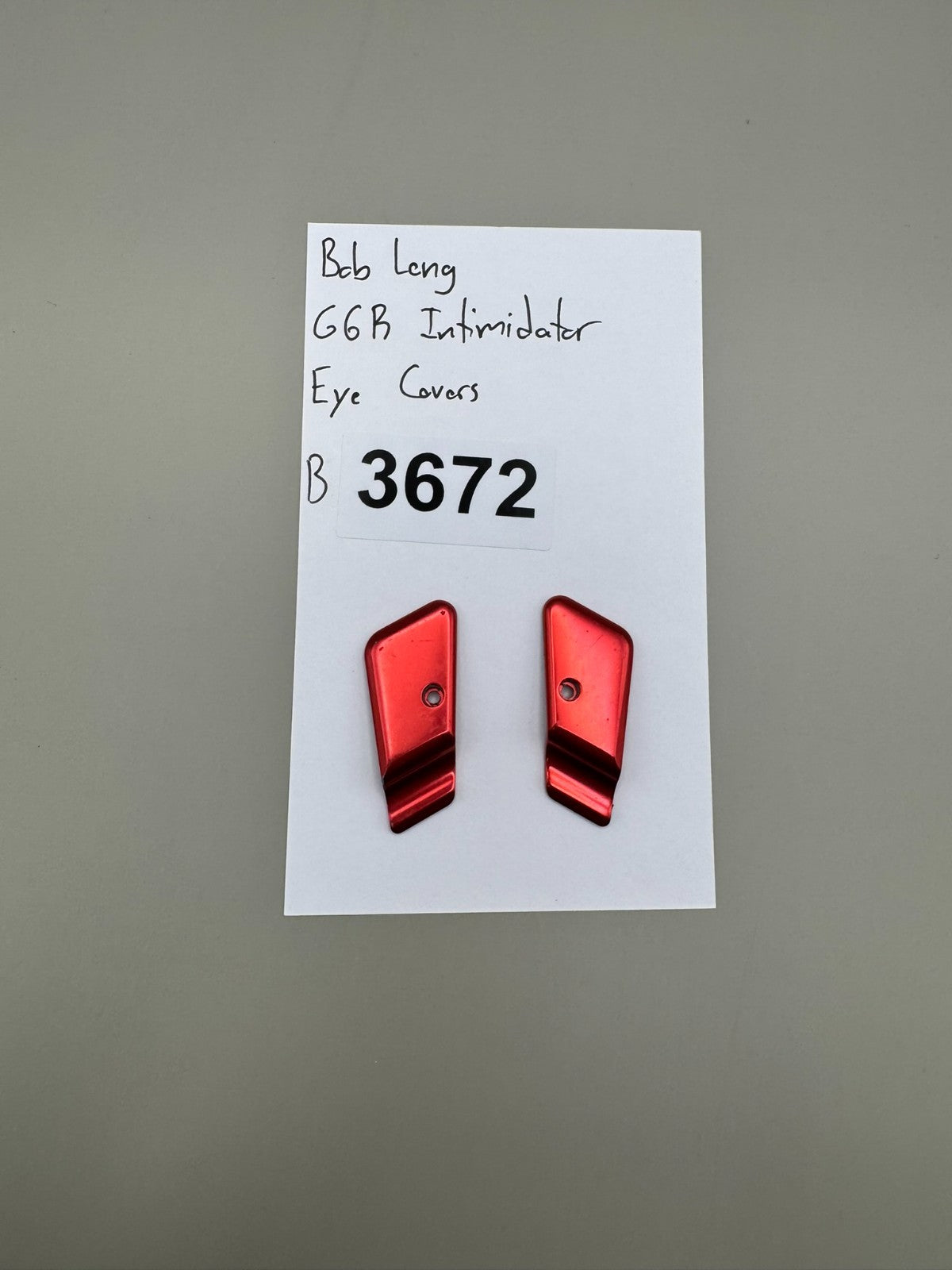 Bob Long G6R Intimidator Eye Covers