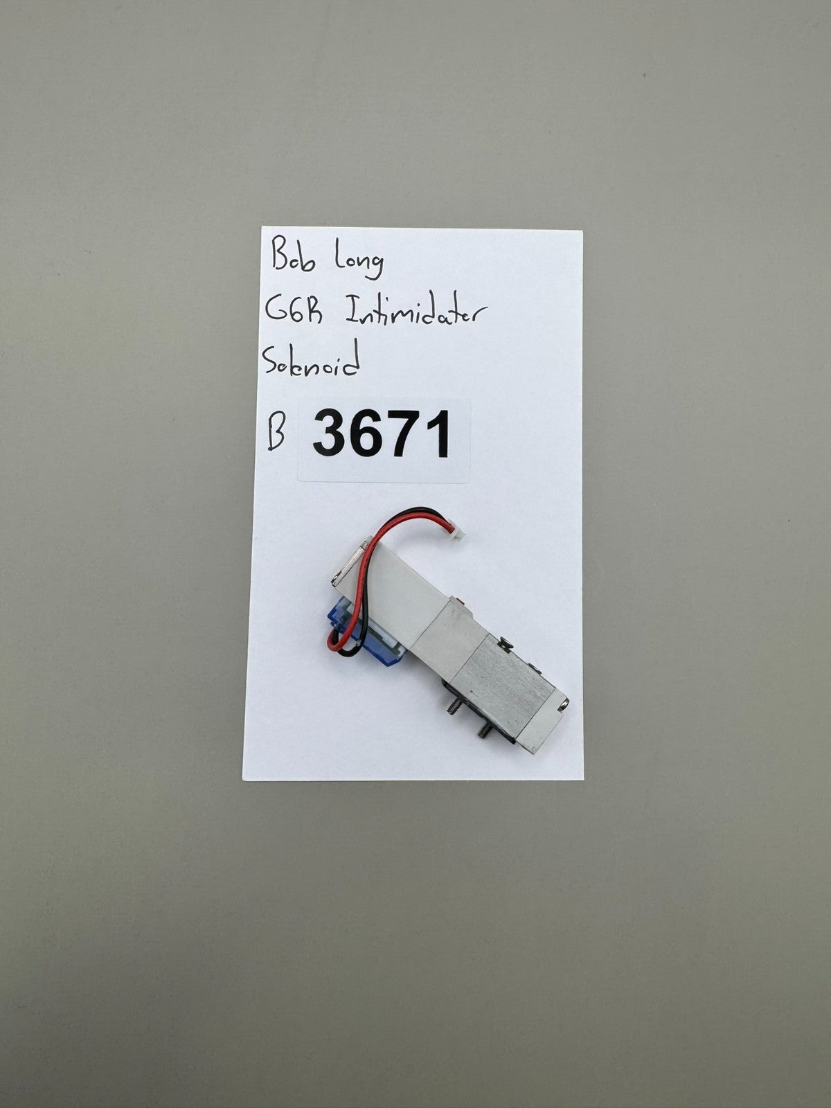 Bob Long G6R Intimidator Solenoid