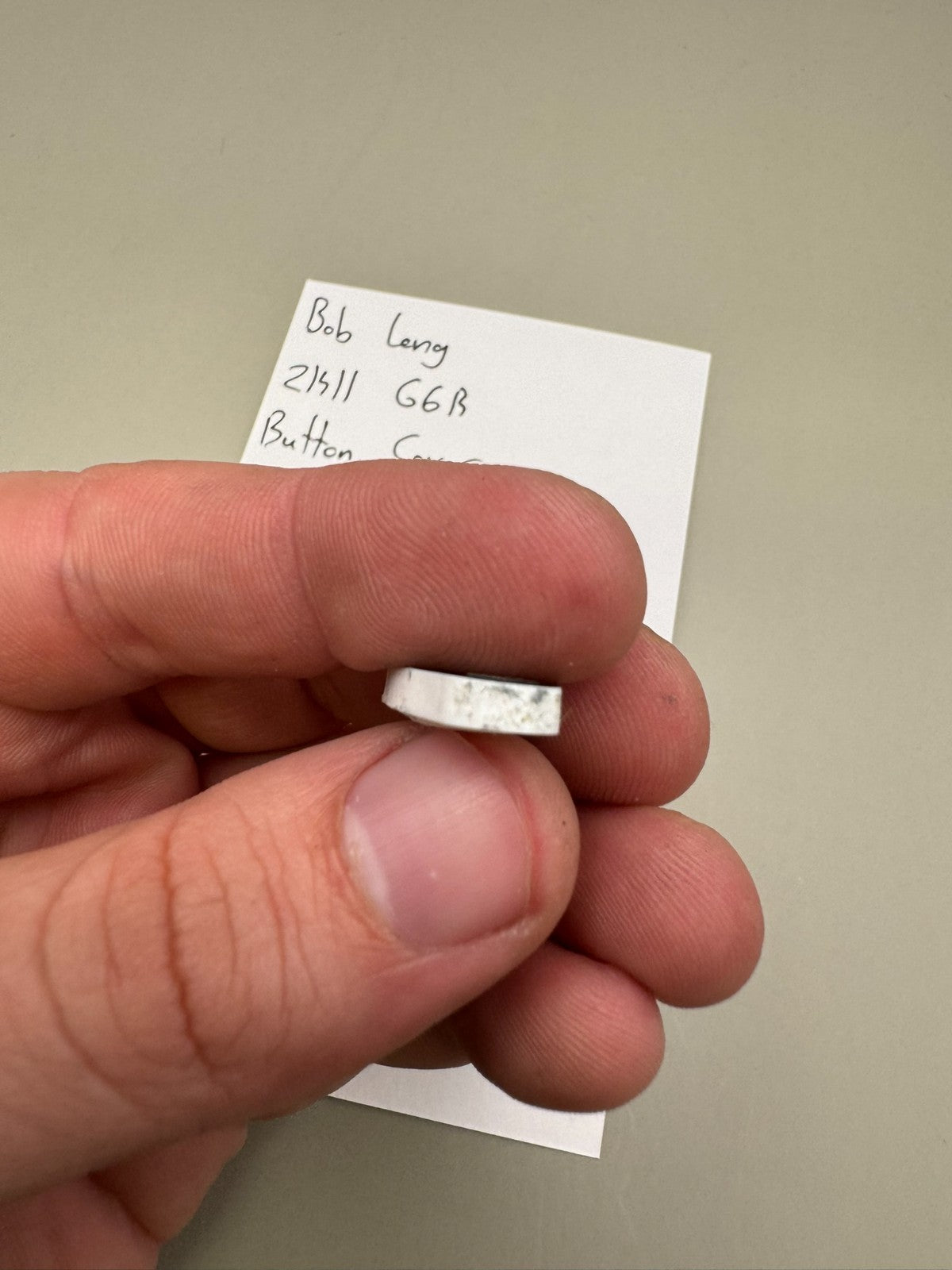 Bob Long 2K11 G6R Button Cover