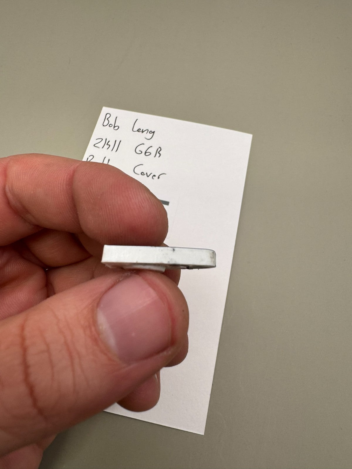 Bob Long 2K11 G6R Button Cover