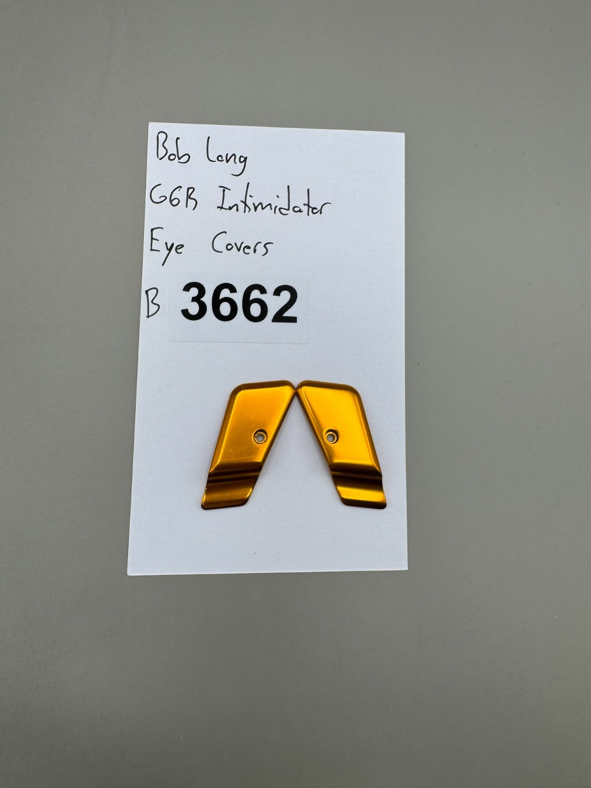 Bob Long G6R Intimidator Eye Covers