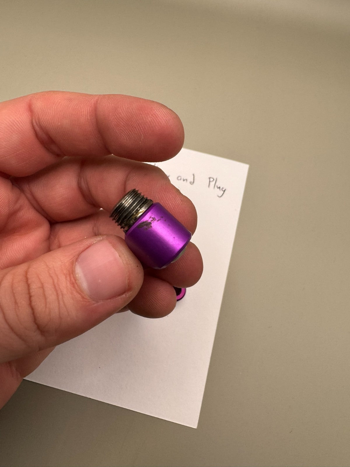 CCM 90' Fitting and Plug