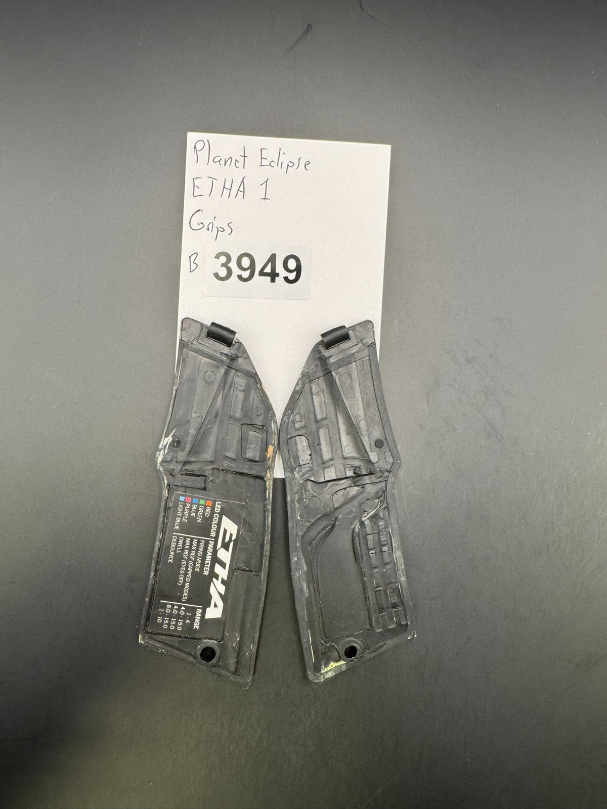 Planet Eclipse ETHA 1 Grips-Grey