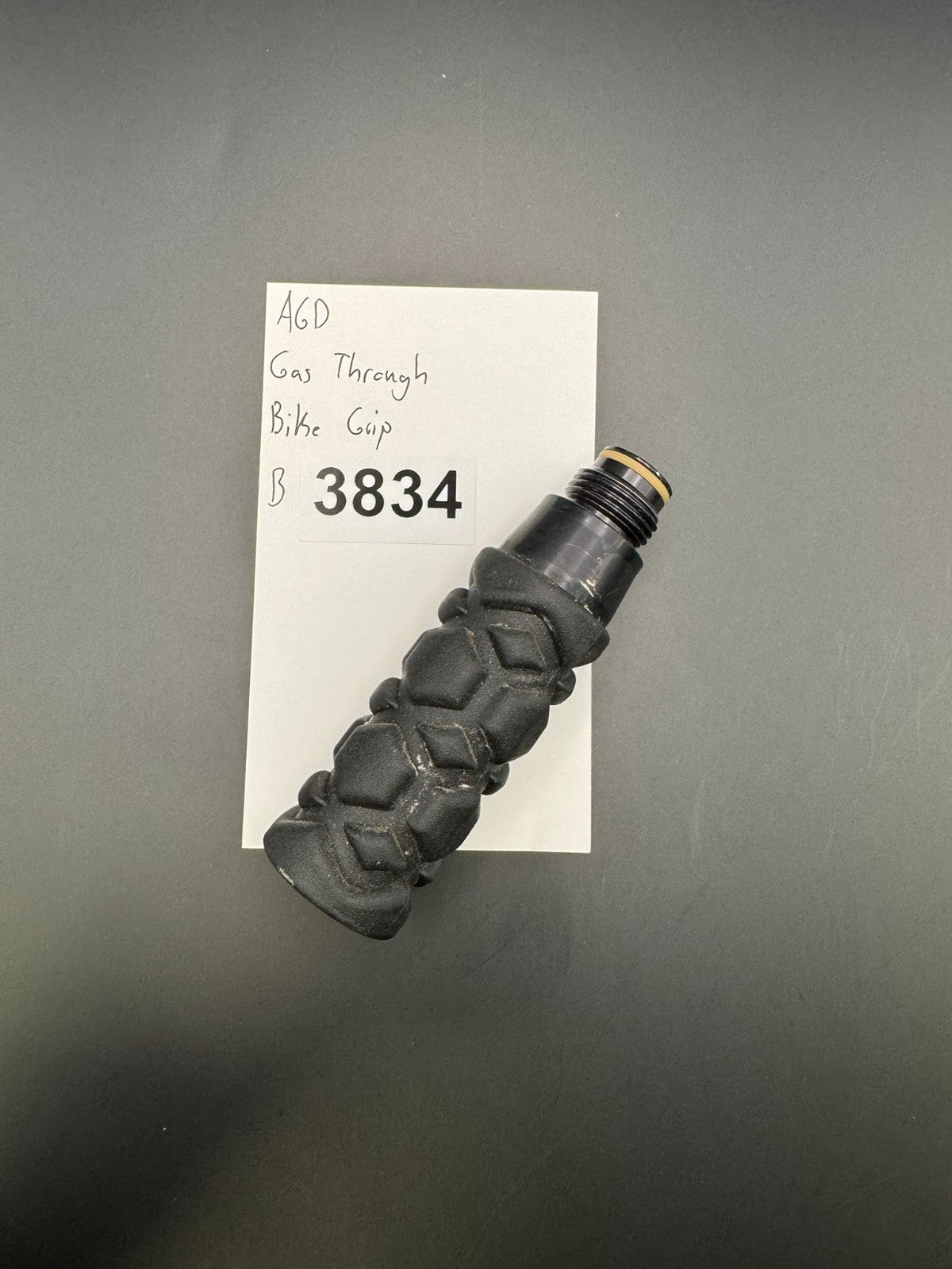 AGD Gas Through Bike Grip-Black