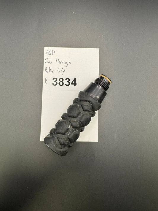 AGD Gas Through Bike Grip-Black