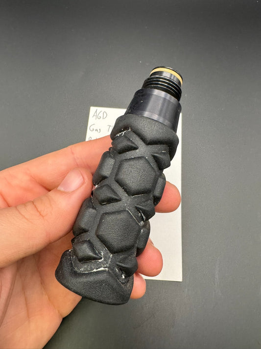 AGD Gas Through Bike Grip-Black