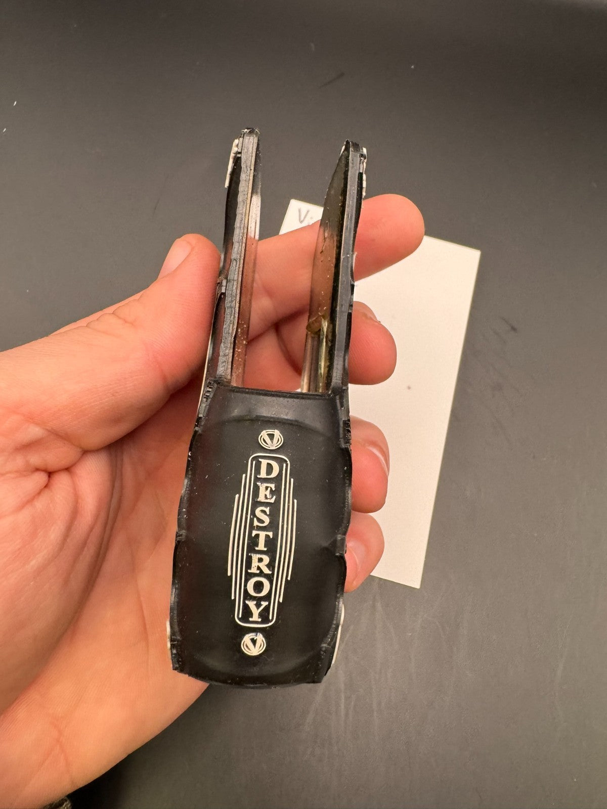 Virtue 1911/45 Style LCD Grips-Black