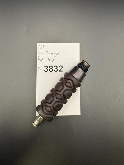 AGD Gas Through Bike Grip-Black
