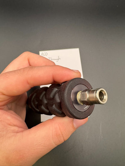 AGD Gas Through Bike Grip-Black