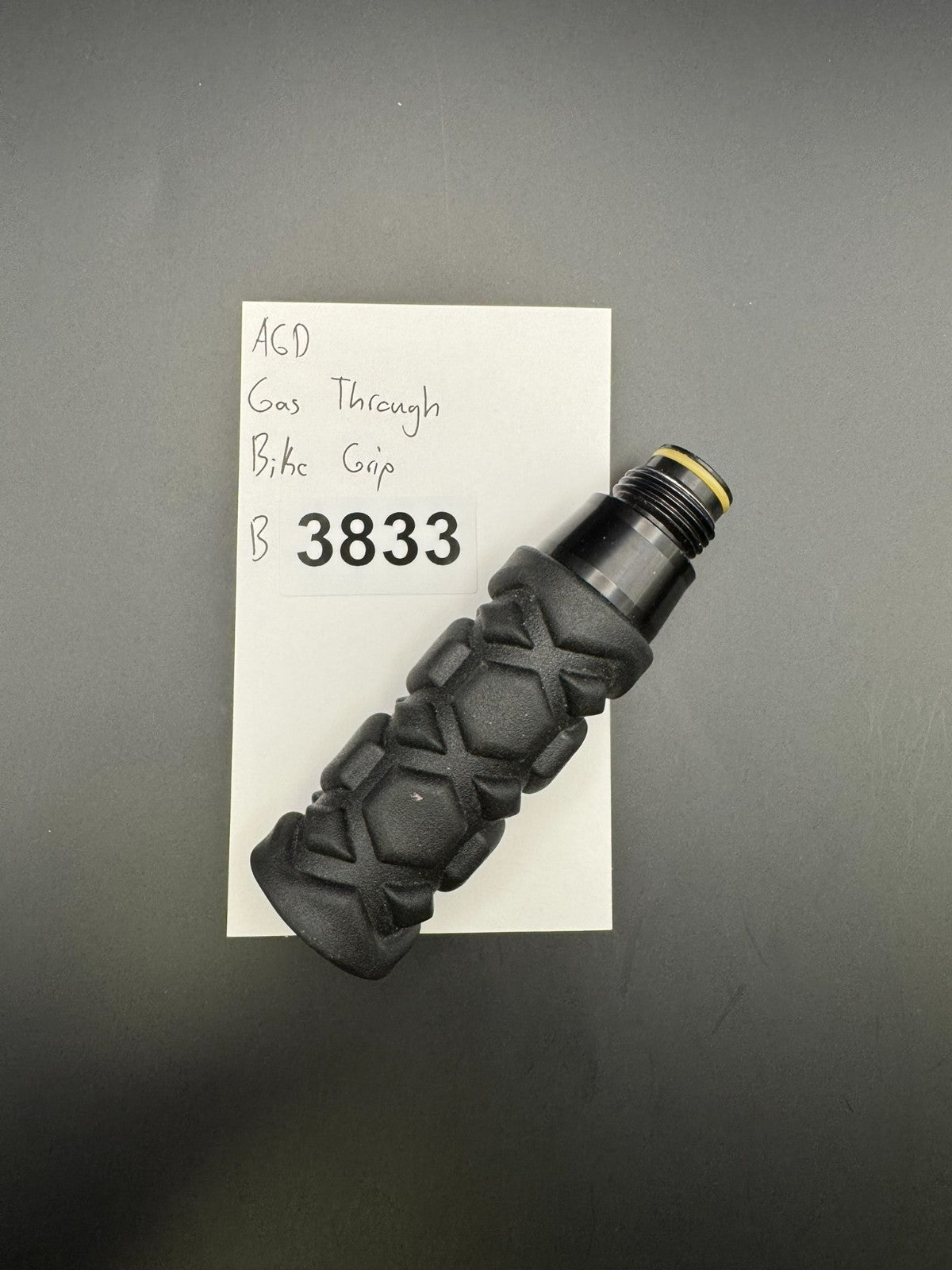 AGD Gas Through Bike Grip-Black