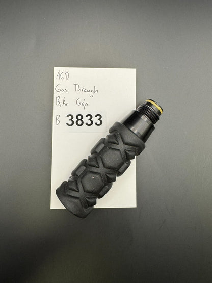 AGD Gas Through Bike Grip-Black