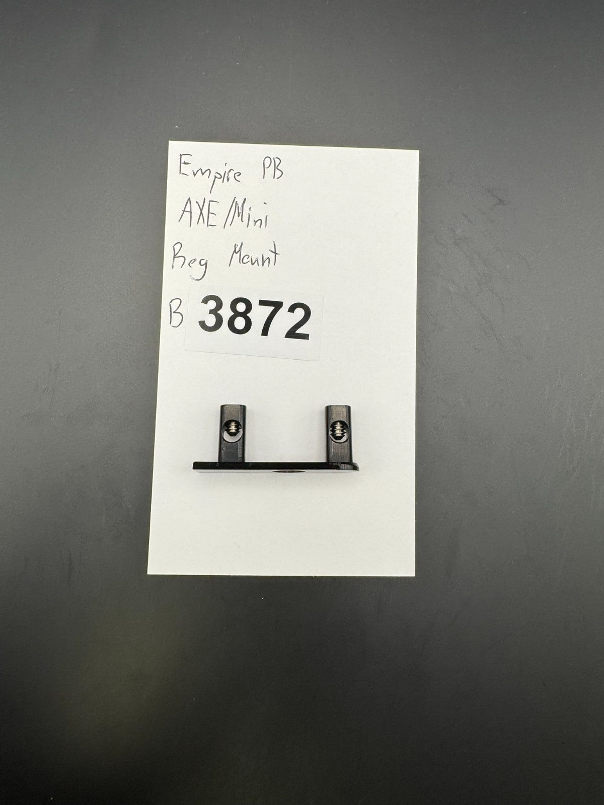 Empire PB AXE/Mini Reg Mount-Black