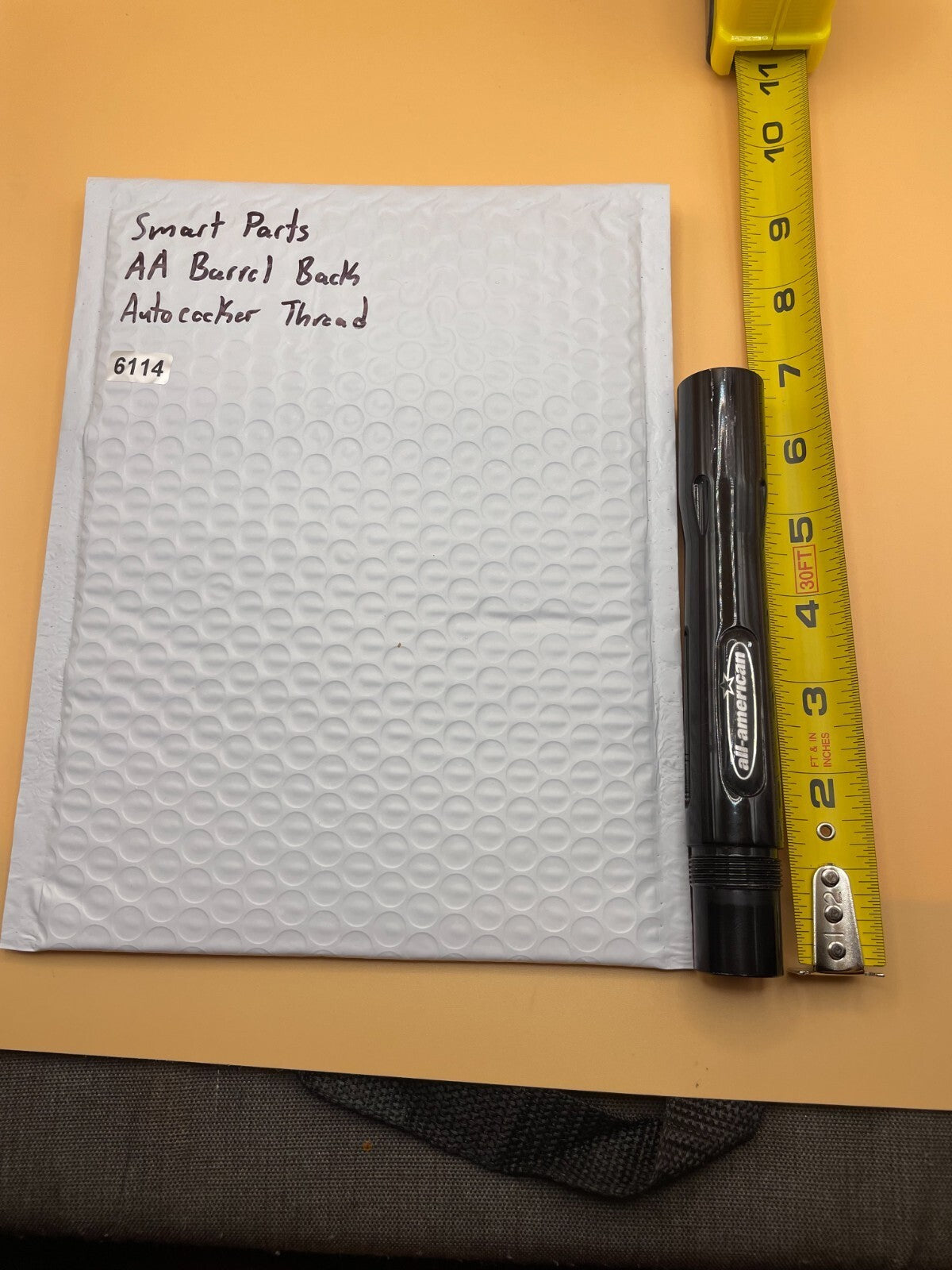 Smart Parts AA Barrel Back Autococker Thread - Black