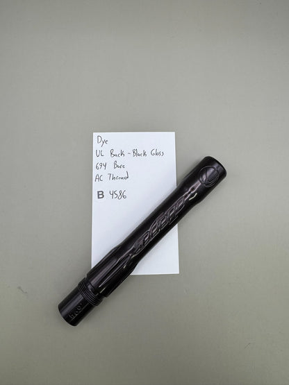 Dye UL Back-Gloss Black 694 Bore AC Thread
