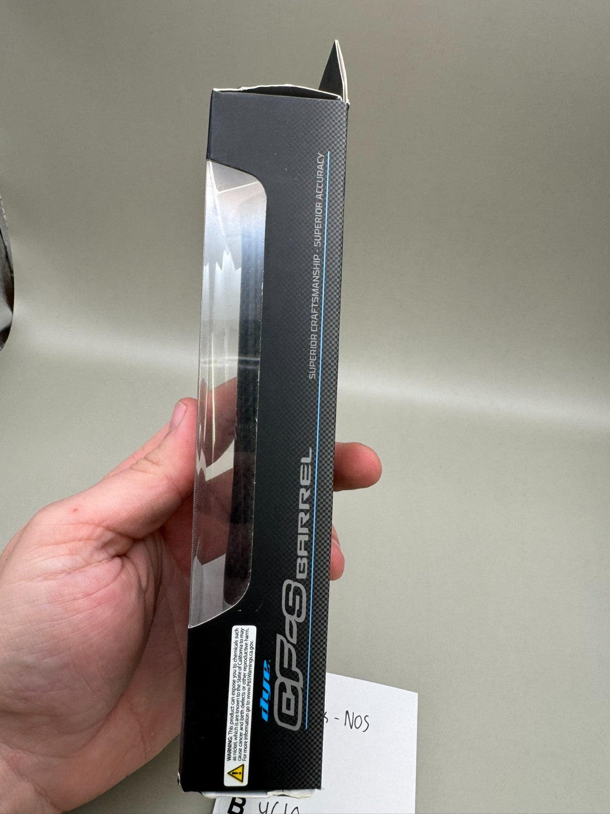 Dye CF-S Back-NOS 680 Bore AC Thread-Black