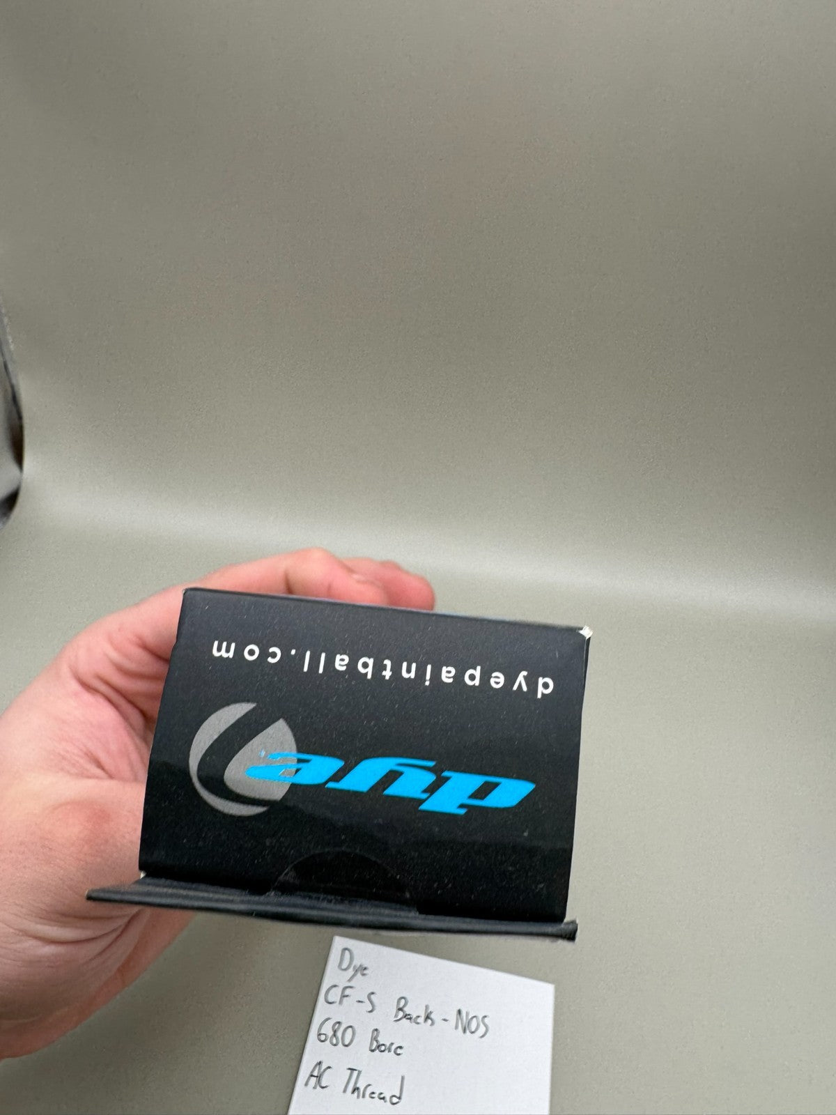 Dye CF-S Back-NOS 680 Bore AC Thread-Black