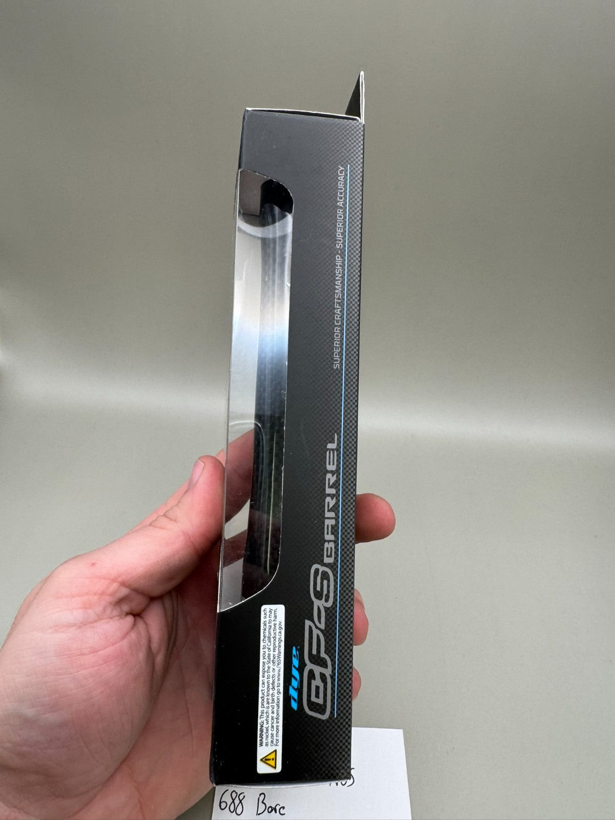 Dye CF-S Back-NOS 688 Bore AC Thread-Black