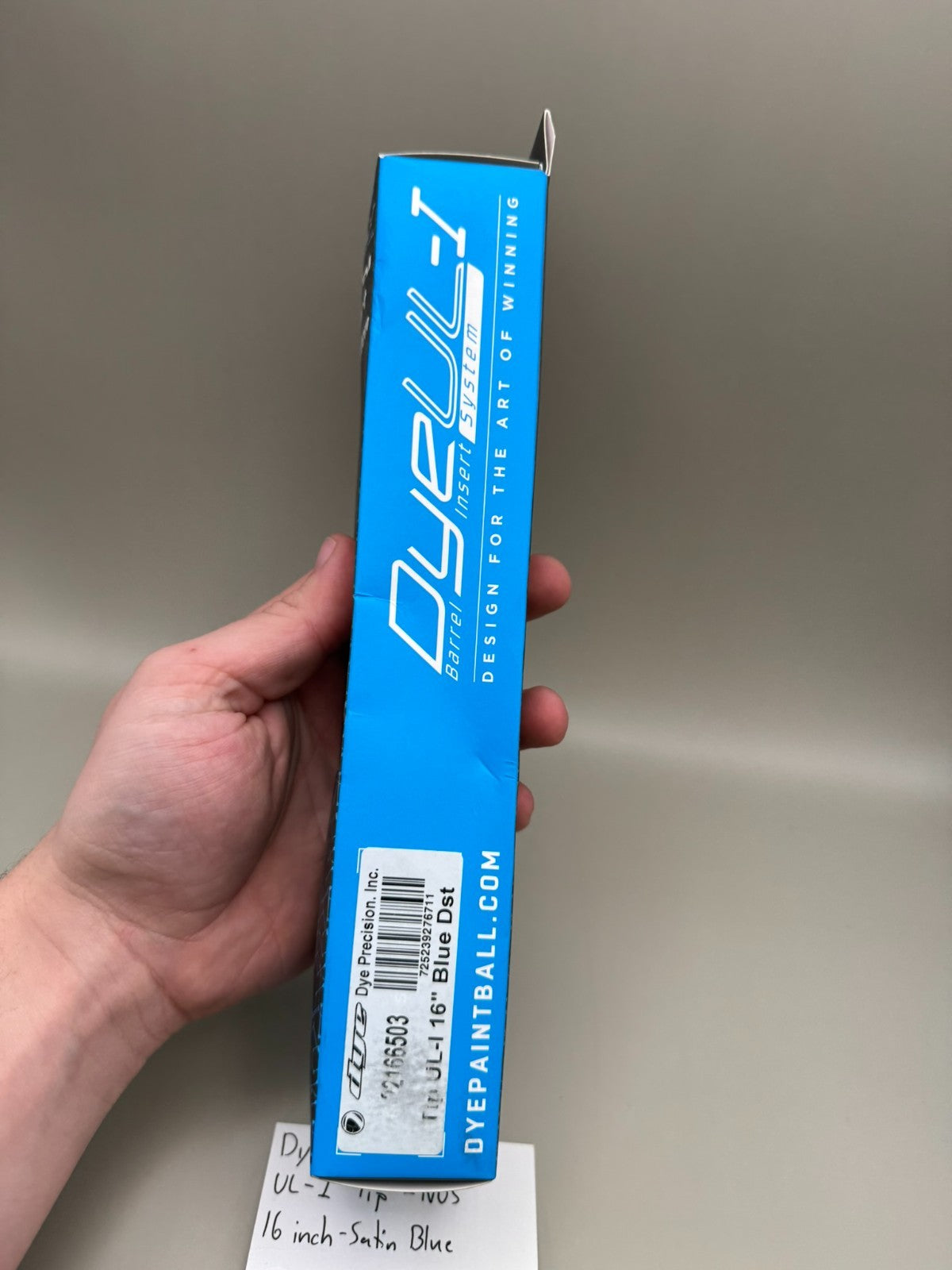 Dye UL-I Tip -NOS 16 inch-Satin Blue