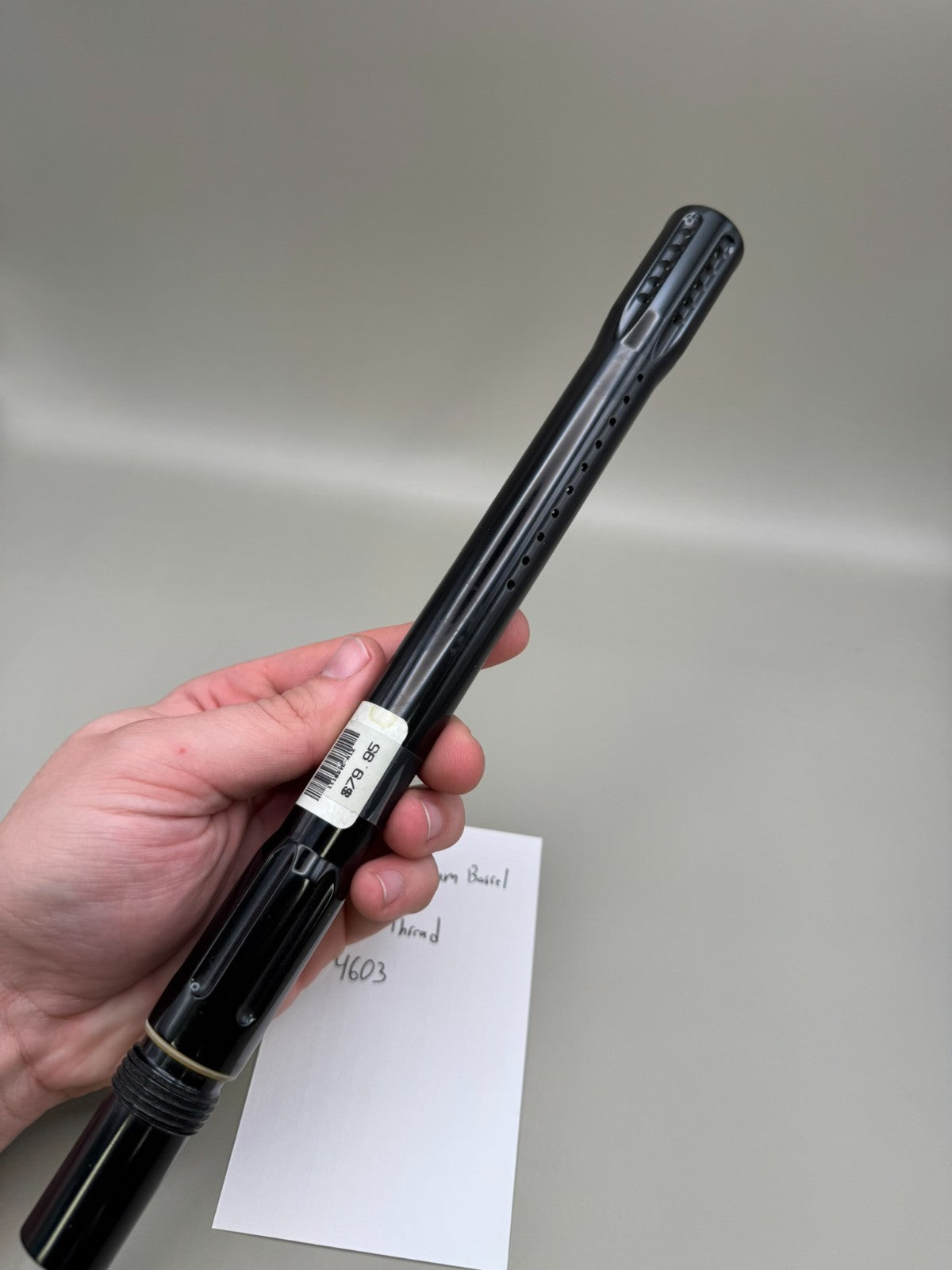 Dye 12 inch Aluminum Barrel 688 Bore Old Angel Thread-Black