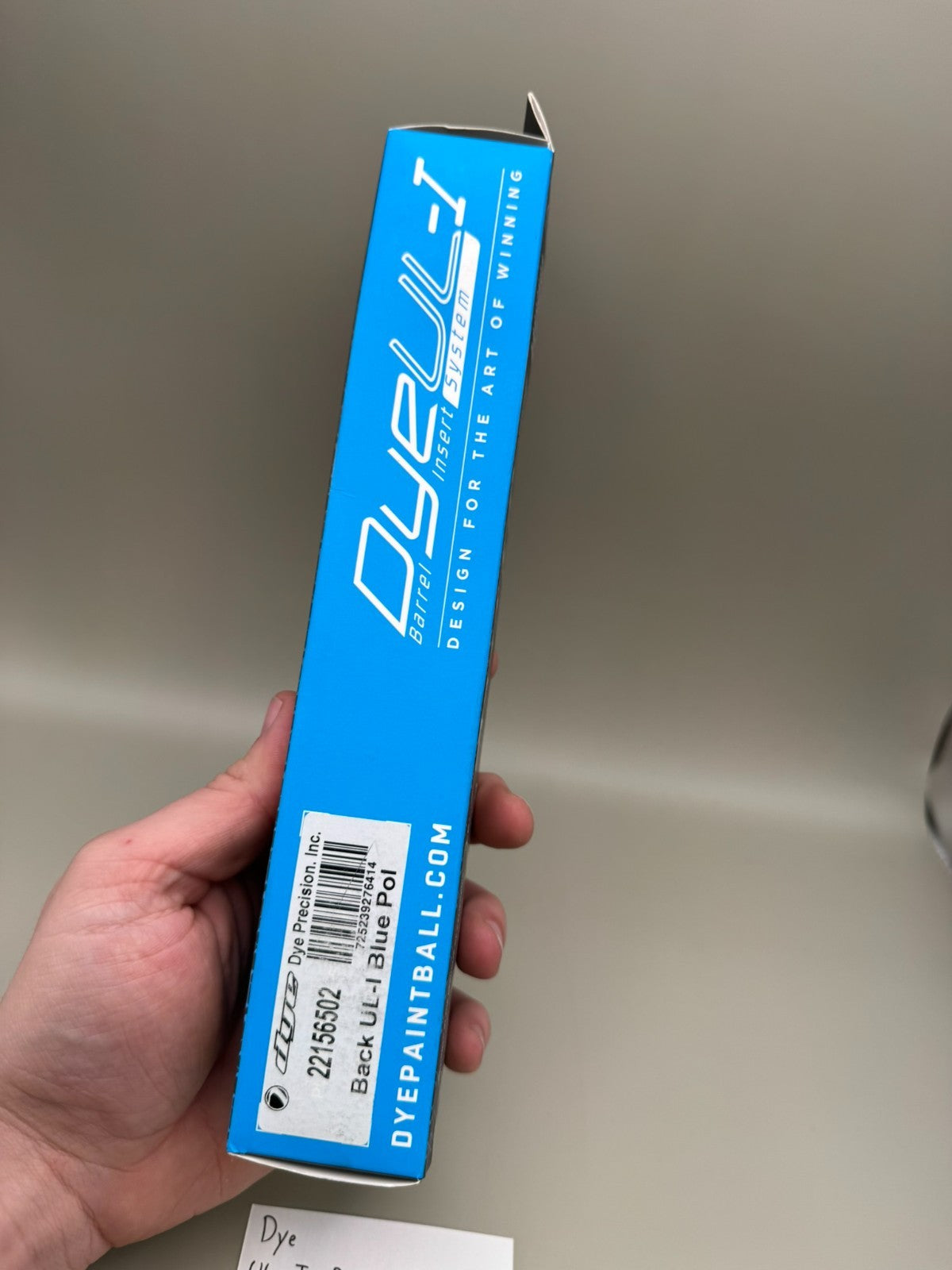 Dye UL-I  Back-NOS Gloss Blue
