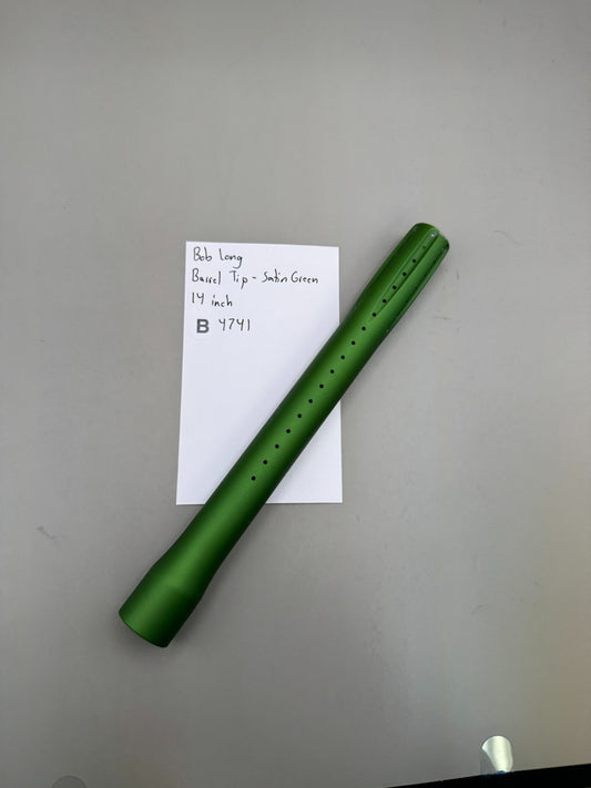 Bob Long Barrel Tip-Satin Green 14 inch