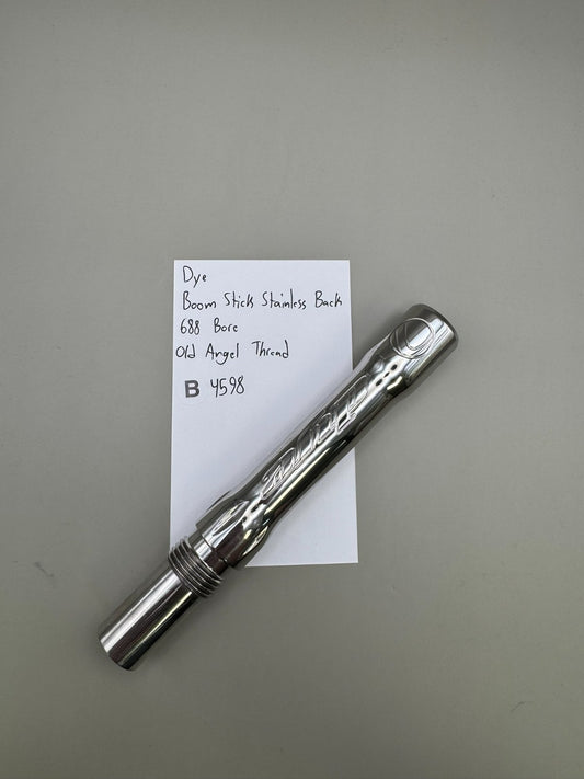 Dye Boom Stick Stainless Back 688 Bore Old Angel Thread