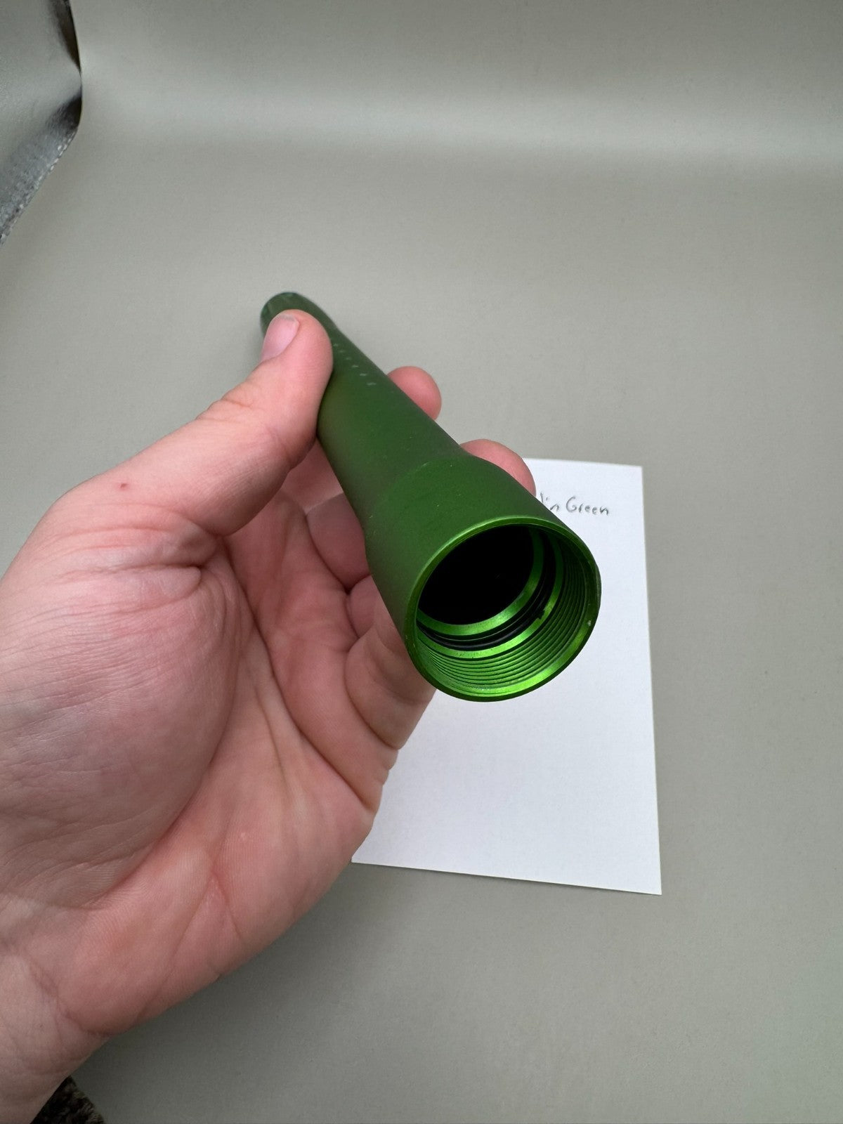 Bob Long Barrel Tip-Satin Green 14 inch