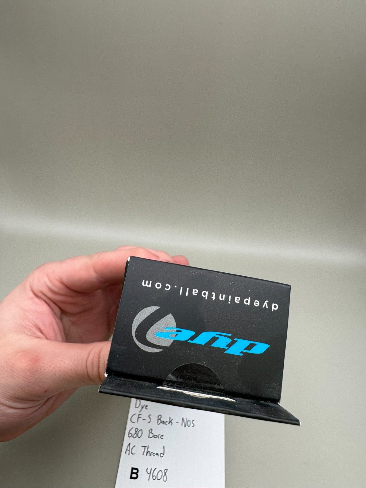 Dye CF-S Back-NOS 680 Bore AC Thread-Black