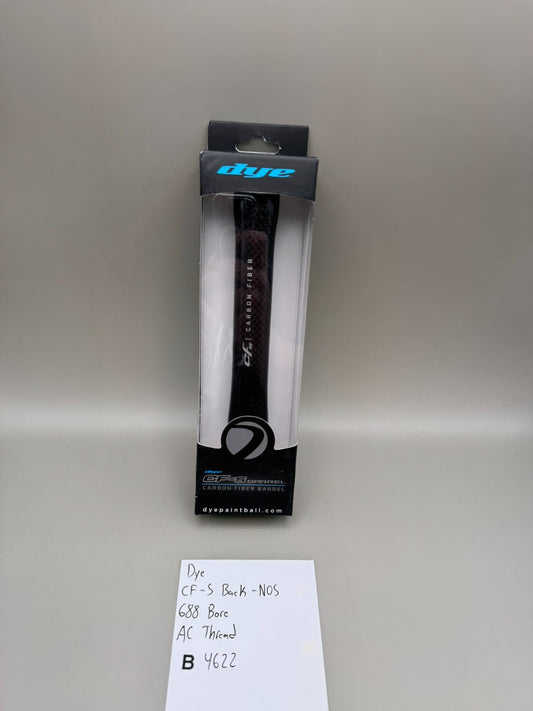 Dye CF-S Back-NOS 688 Bore AC Thread-Black