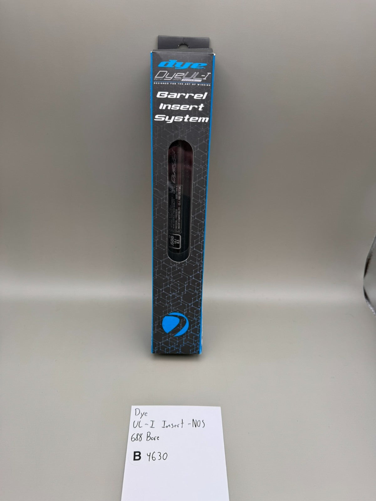 Dye UL-I Insert-NOS 688 Bore-Black
