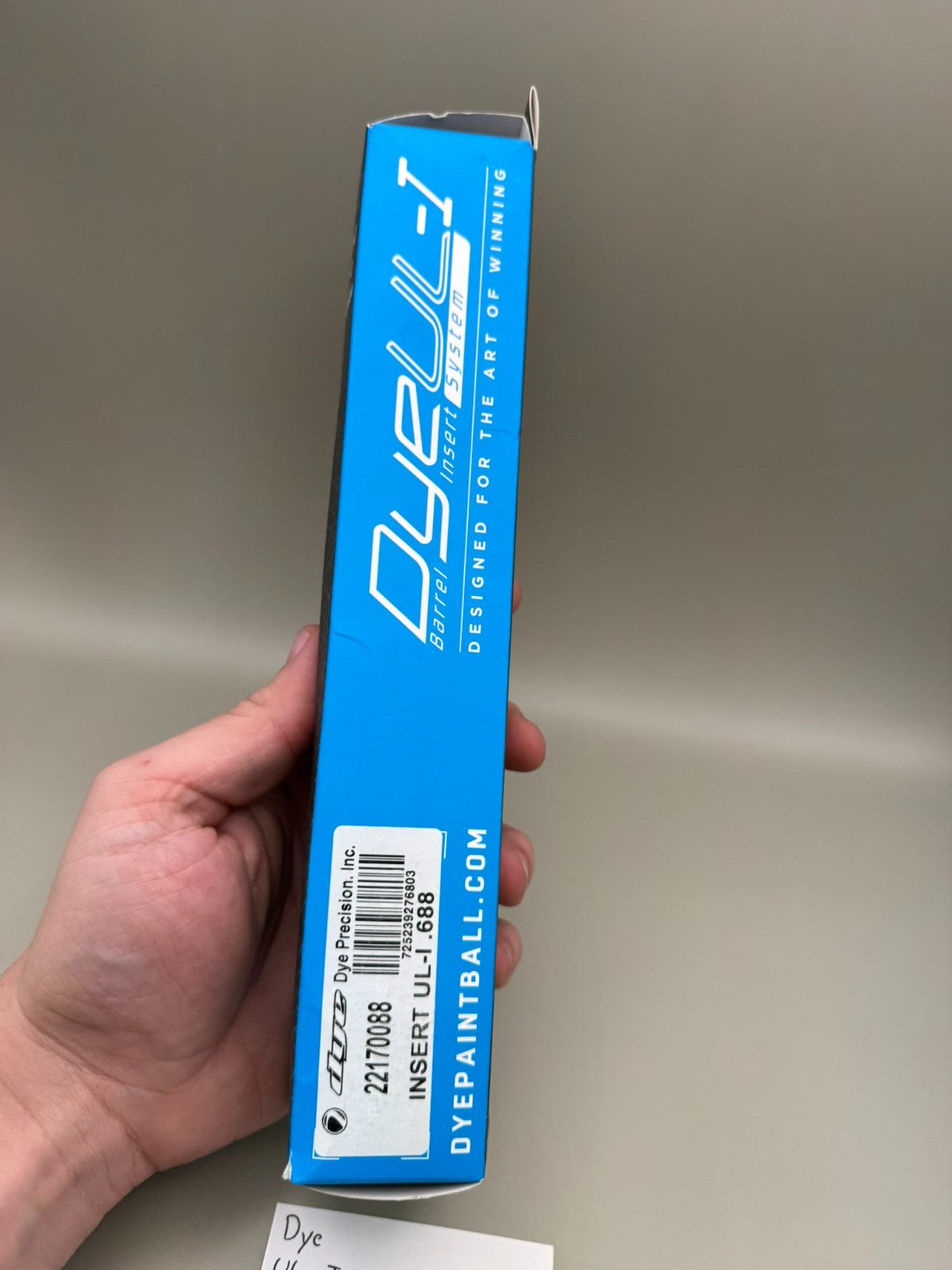 Dye UL-I Insert-NOS 688 Bore-Black