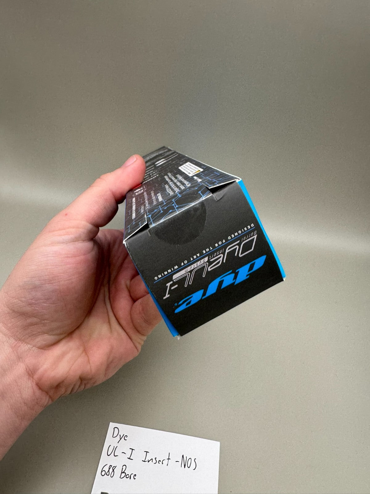 Dye UL-I Insert-NOS 688 Bore-Black