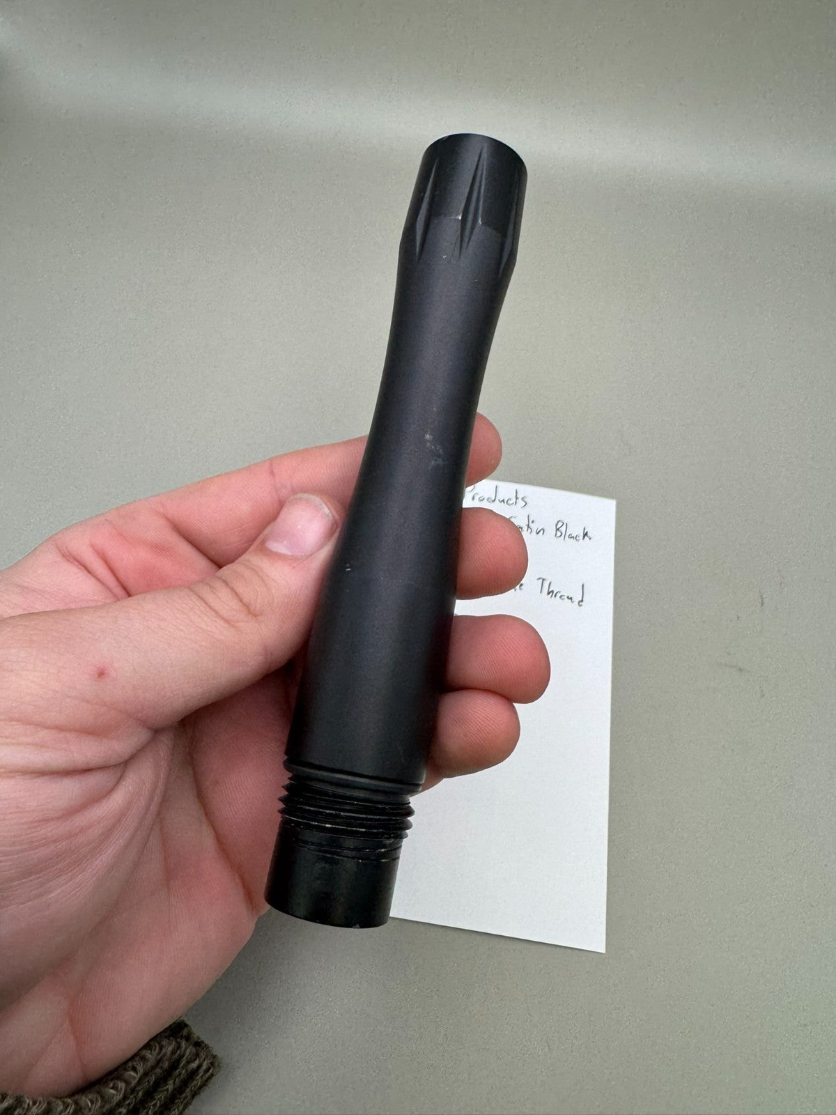 Custom Products Barrel Back-Satin Black 689 Bore Impulse/Ion/Luxe Thread