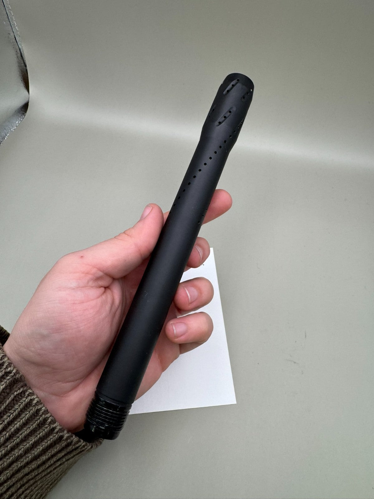 Custom Products Barrel Tip-Satin Black 14 inch