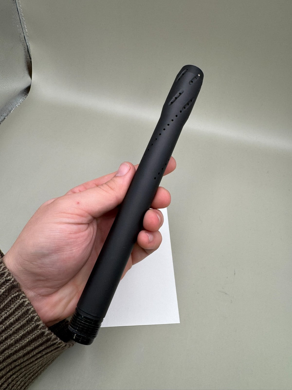 Custom Products Barrel Tip-Satin Black 14 inch