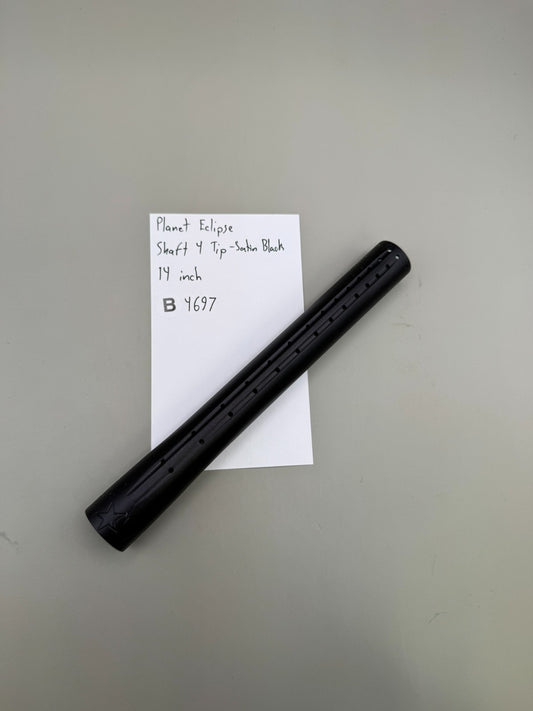Planet Eclipse Shaft 4 Tip-Satin Black 14 inch