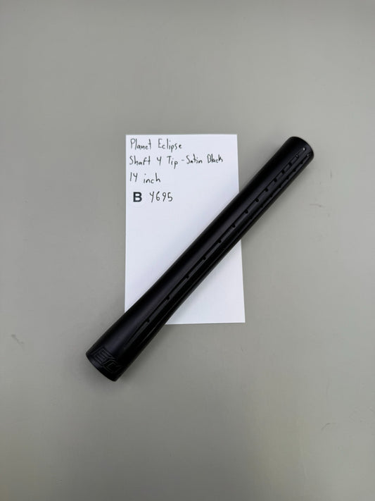 Planet Eclipse Shaft 4 Tip-Satin Black 14 inch