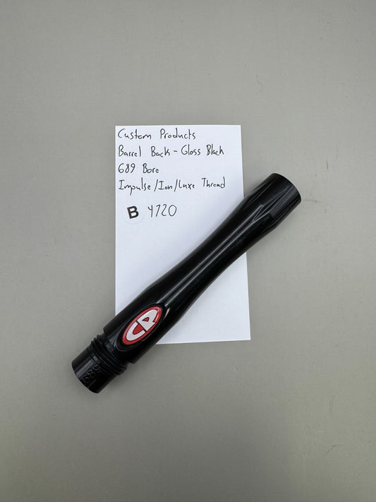 Custom Products Barrel Back-Gloss Black 689 Bore Impulse/Ion/Luxe Thread