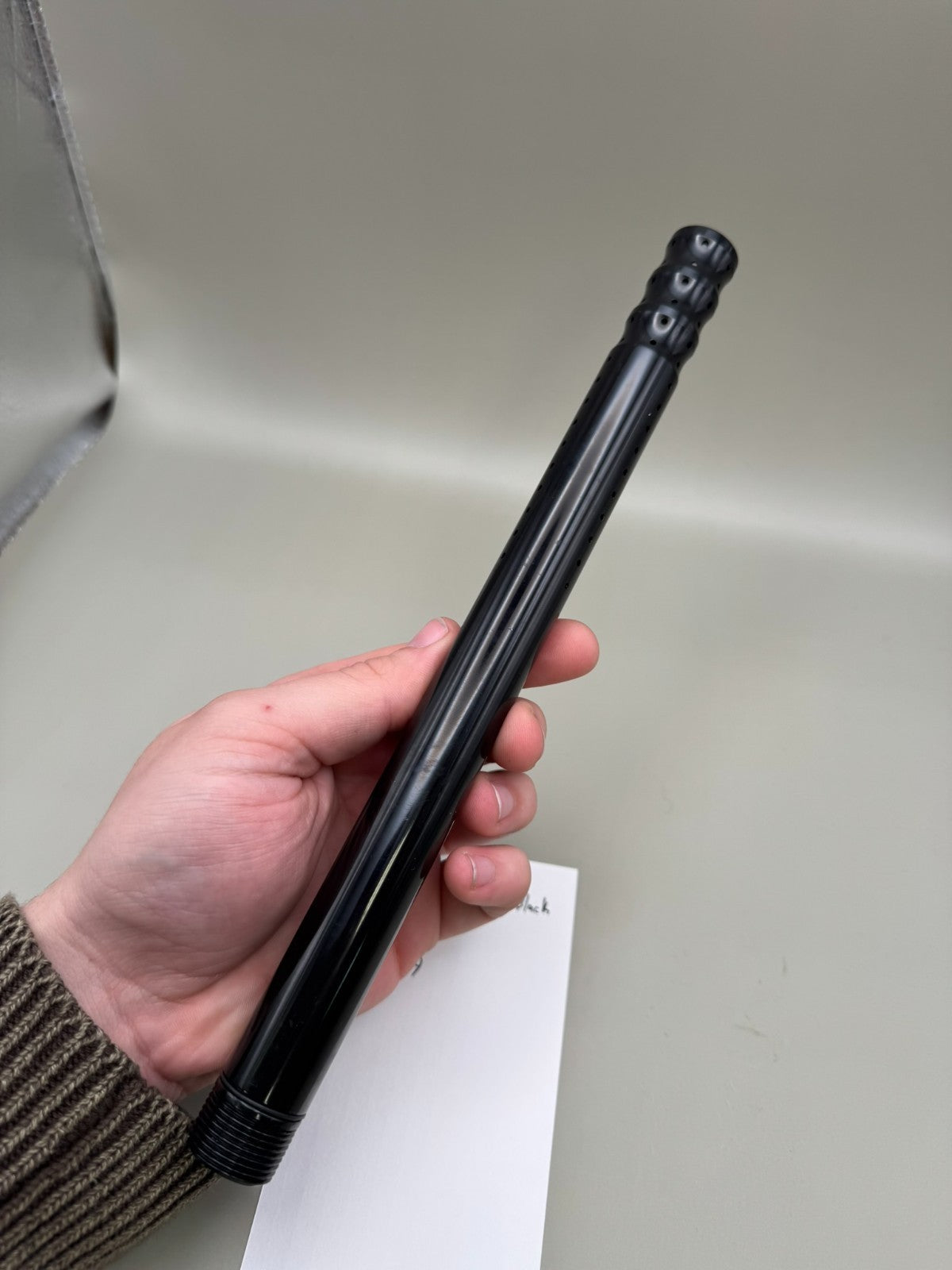 Custom Products Barrel Tip-Gloss Black 16 inch