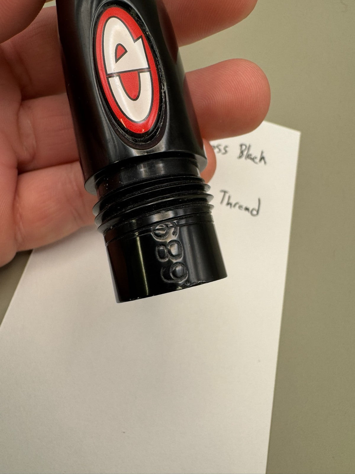 Custom Products Barrel Back-Gloss Black 689 Bore Impulse/Ion/Luxe Thread